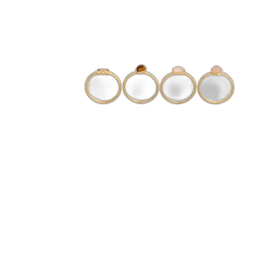 Triomphe Indie Set Of 4 Rings
