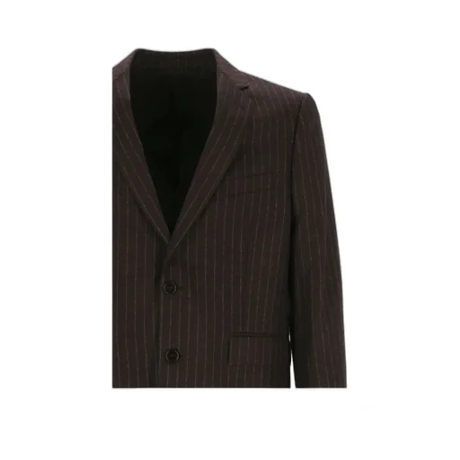 Carnaby Jacket In Striped Flannel