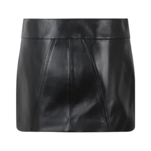 Mini Skirt In Soft Lambskin