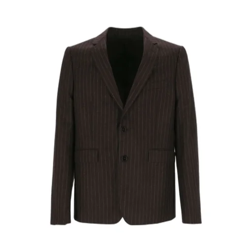 Carnaby Jacket In Striped Flannel