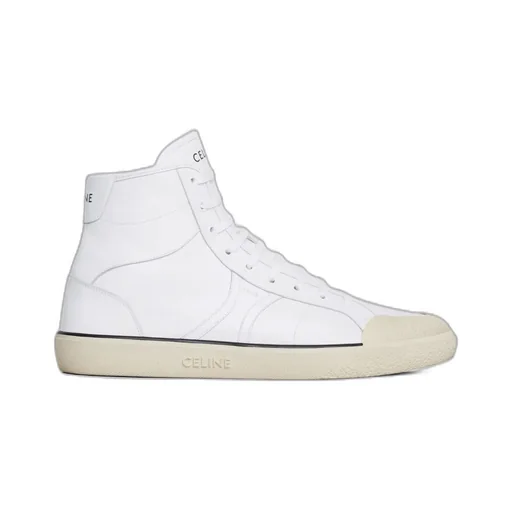 As-02 Mid Low Lace-Up Celine Alan Sneaker In Calfskin