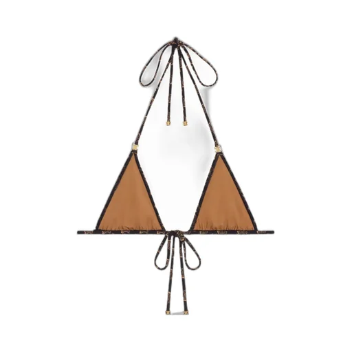 Triangle Top In Monogram Matte Jersey