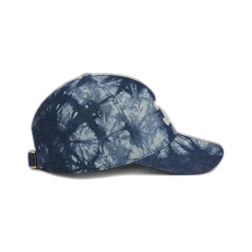 Triomphe Baseball Cap In Tie Dye Cotton