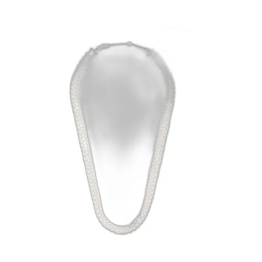 Monochroms Double Pearl Necklace