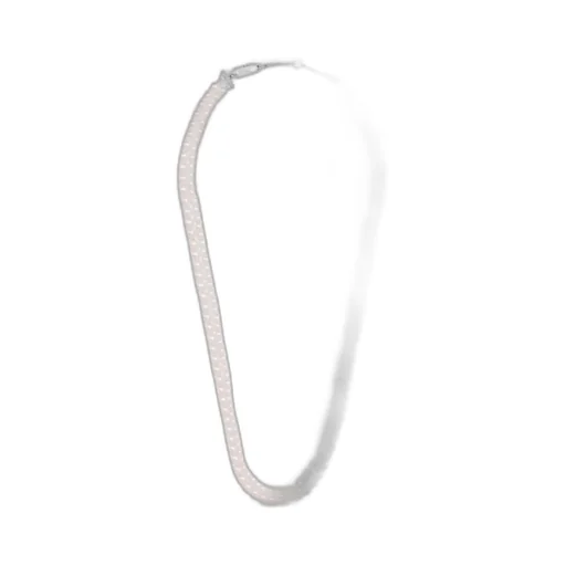 Monochroms Double Pearl Necklace