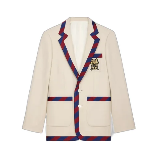 Blason Classic Jacket In Cashmere Wool