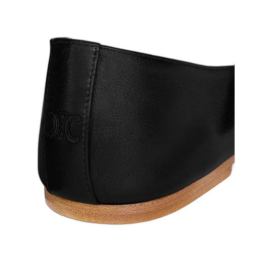 Les Ballerines Celine Double Strap In Lambskin
