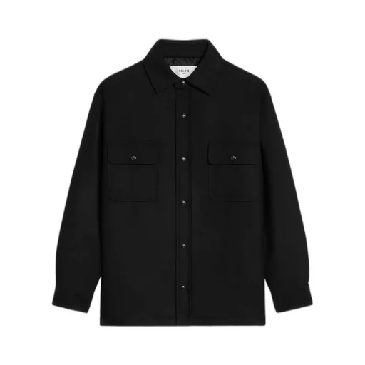 Overshirt In Cashmere Flannel