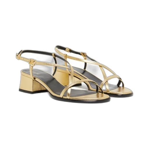 Clemence Buckle High-Heeled Sandals