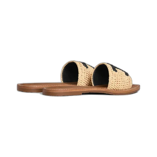 Celine Lympia Mule In Raffia