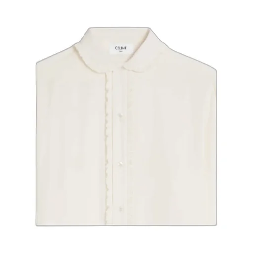 Loose Shirt In Silk Crepe