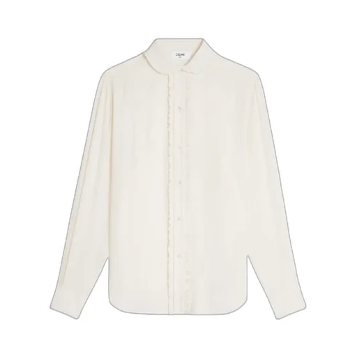 Loose Shirt In Silk Crepe