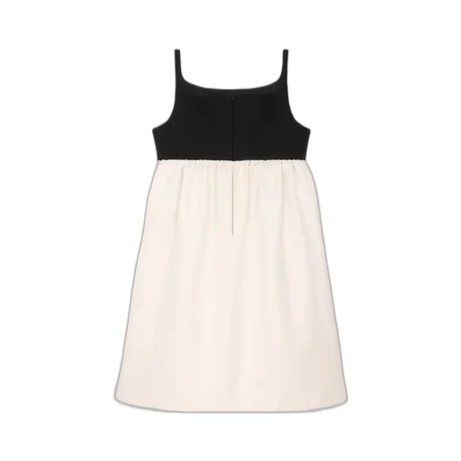 Muguet Dress In Double Wool Crepe