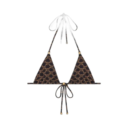 Triangle Top In Monogram Matte Jersey