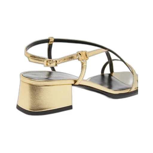 Clemence Buckle High-Heeled Sandals