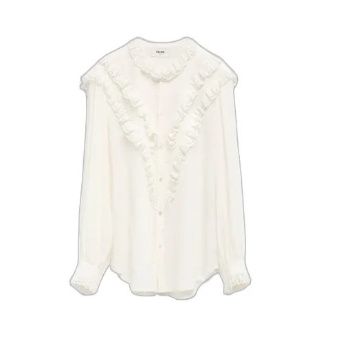 Tomboy Shirt In Silk CrÊPe And Acetate