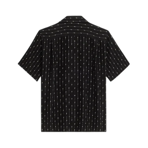 Hawaiian Shirt In Printed Crepe De Chine