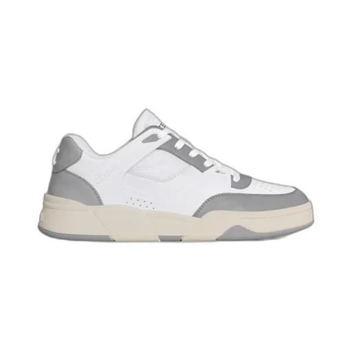 Trainer Ct-09 Low Lace-Up Sneaker In Calfskin And Mesh