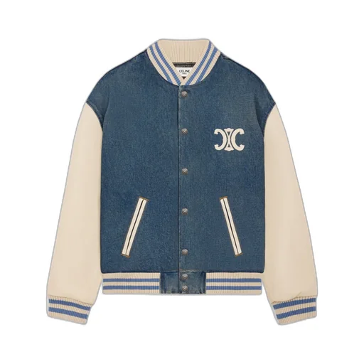 Loose Triomphe Teddy In Trail Wash Denim
