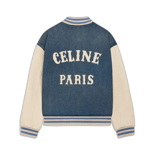Loose Triomphe Teddy In Trail Wash Denim