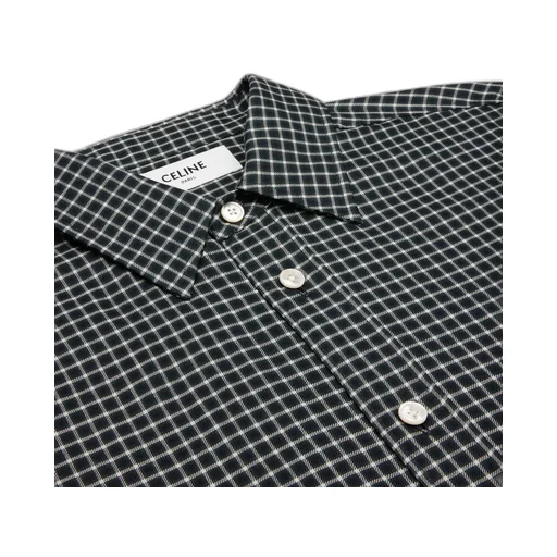 Loose Shirt In Checked Cotton