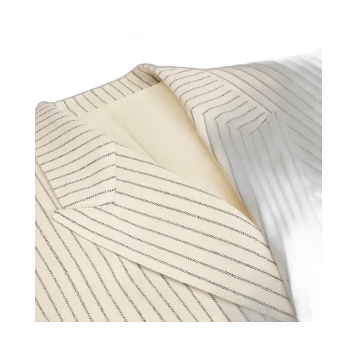 Camden Jacket In Striped Wool Gabardine