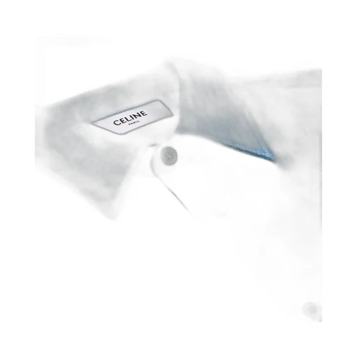 Loose Shirt In Chambray Cotton