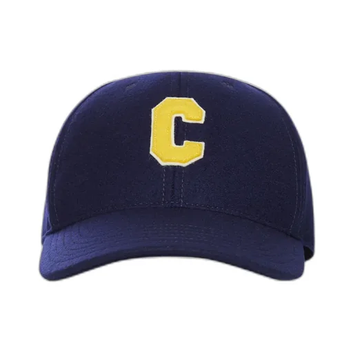 Initial Baseball Cap In Flannel