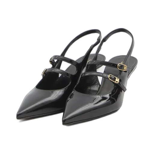 Judy Double Strap Mary Jane Slingback
