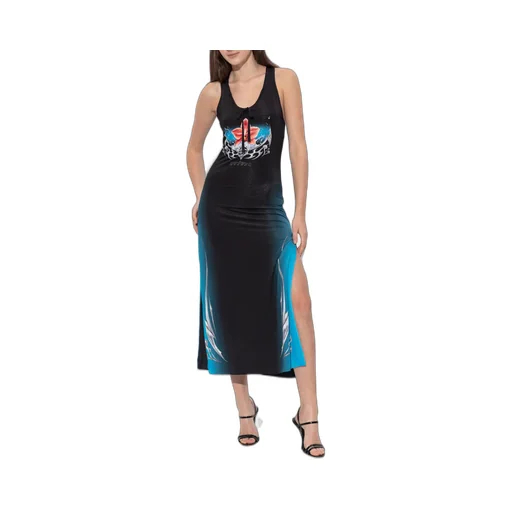 Casablanca Blades Slinky Jersey Dress