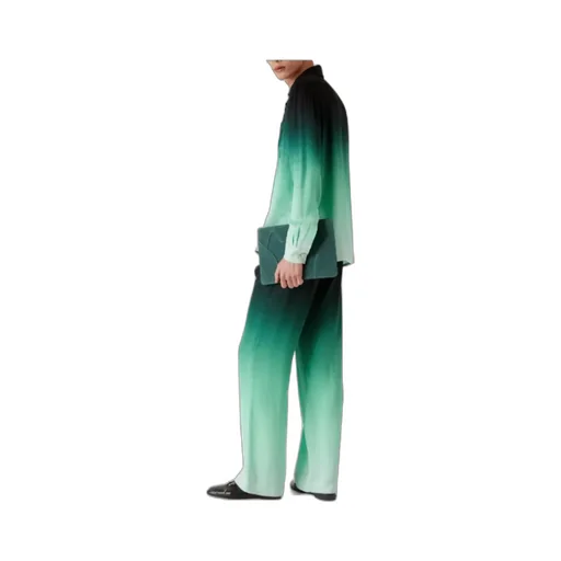 Gradient Jacquard Casual Pants