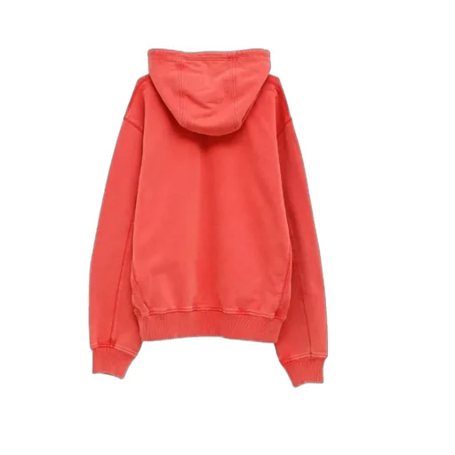 Graphic-Print Long-Sleeved Hoodie