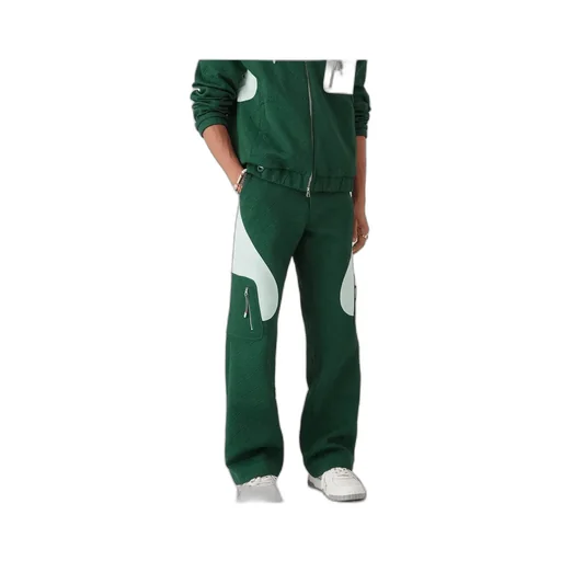 Quilted Panelled Trousers