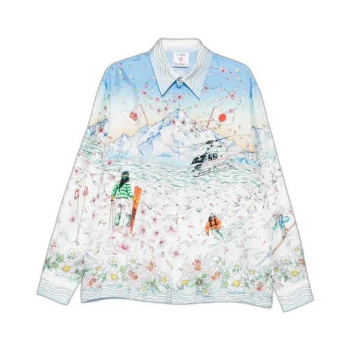Printed Long-Sleeve Shirt