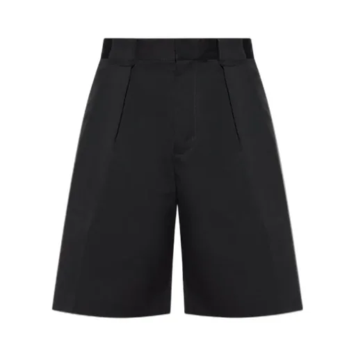 Pleated Front Shorts