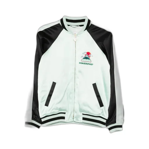 Logo Embroidered Casual Jacket