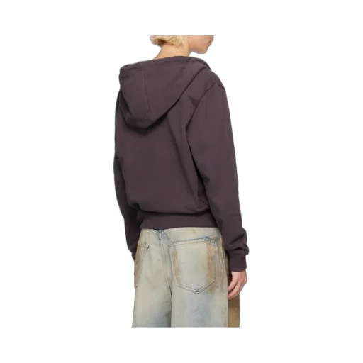 Embroidered-Logo Drawstring Hoodie