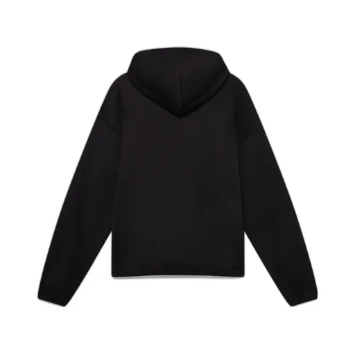 Oversized Panelled Hooded Sweatshirt