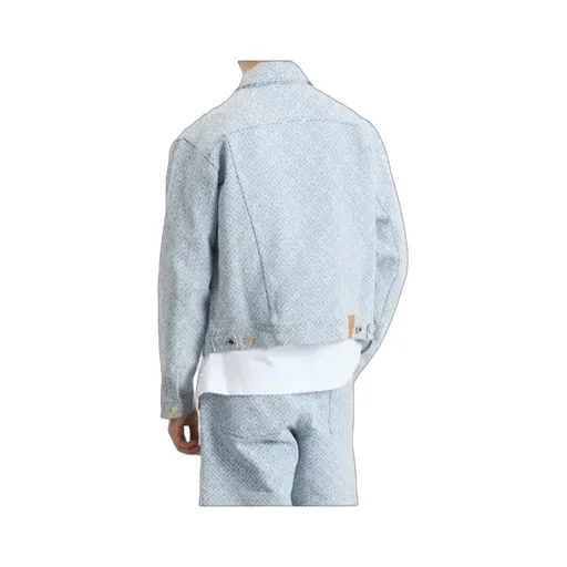 Long-Sleeved Denim Jacket