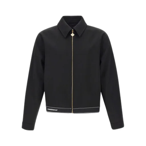 Logo Zip-Up Casual Jacket
