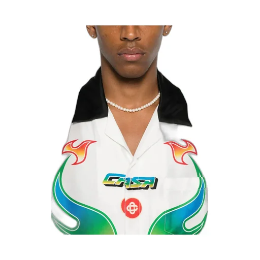 Printed Long-Sleeved Shirt