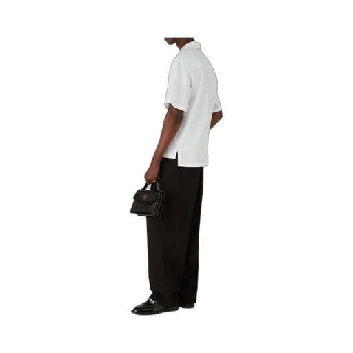 Logo Embroidered Short-Sleeved Shirt