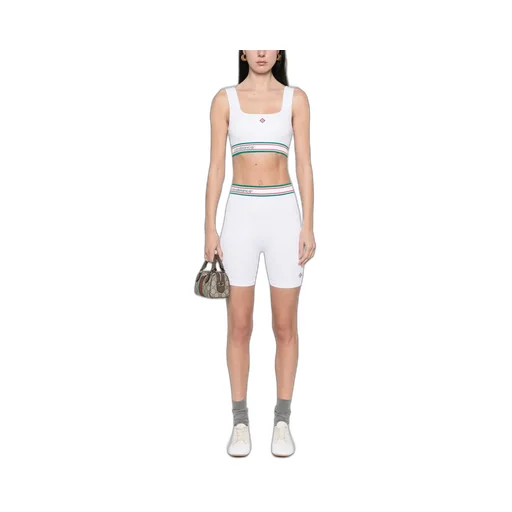 Seamless Logo Patch Sports Shorts