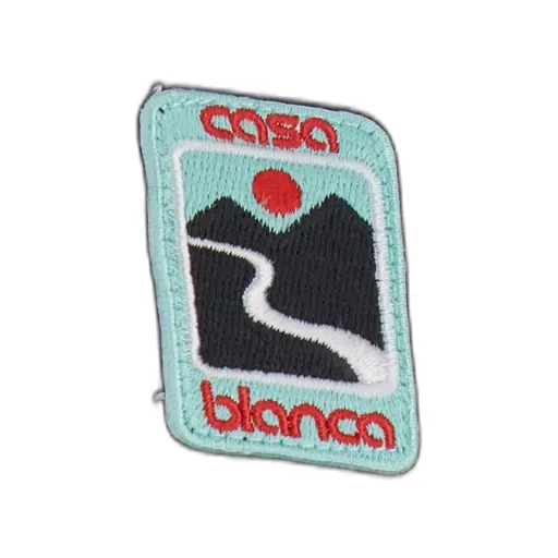 Casablanca Logo Patch Zip Up Cardigan