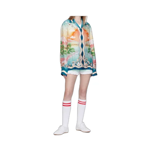 Printed Long-Sleeved Shirt