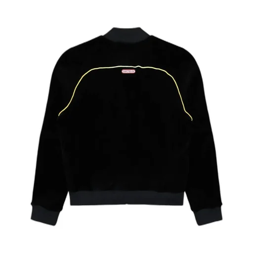 Gradient Piping Velour Track Jacket