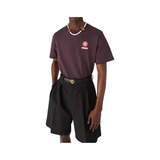 Logo Patch Short Sleeve T-Shirt