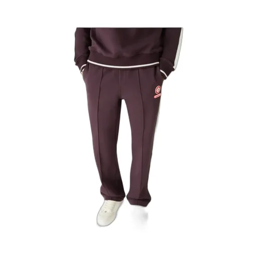 Side-Stripe Cotton Trousers