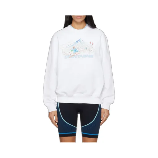 Printed Crew Neck Sweatshirt