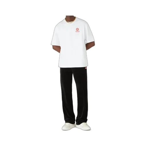 Side-Stripe Velour Track Pants